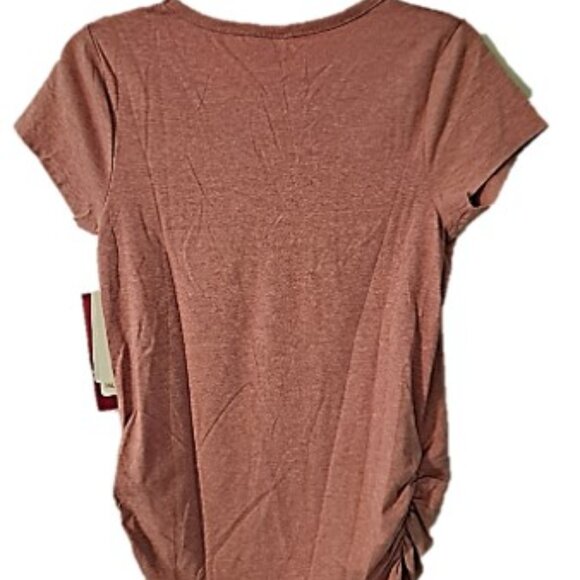 Planetmotherhood Ladies Maternity "A Little More to Love "Screen Printed Tee - Picture 2 of 3